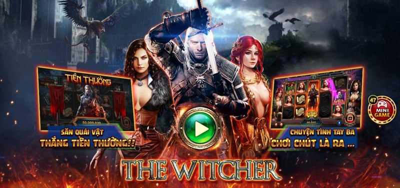 Trò chơi The Witcher Wild Hunt Go88
